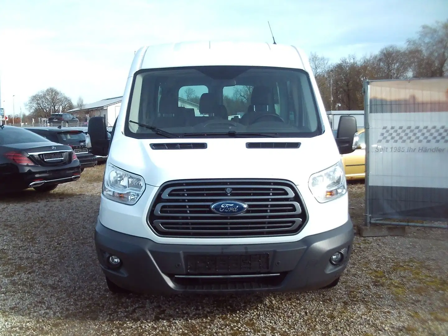 Ford Transit Kombi 310 L2 Trend 1.Hand Klima 8.Sitzer Blanc - 2