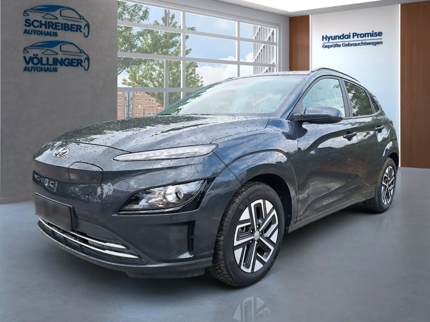 Hyundai KONA Elektro/Wärmepumpe/Navi/LED Grau - 1