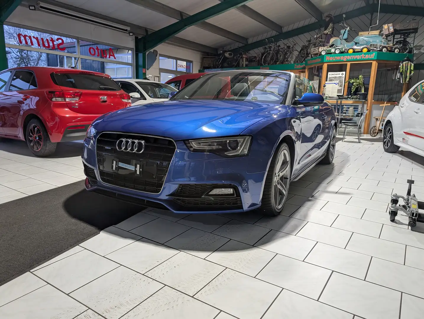 Audi A5 3.0 TDI quattro (160kW) Bleu - 2
