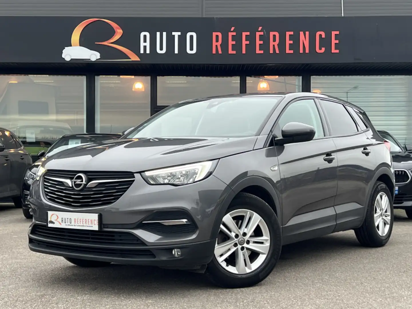 Opel Grandland X 1.2 TURBO 130 CH BVA8 1ERE MAIN / CARPLAY / GPS Gris - 1