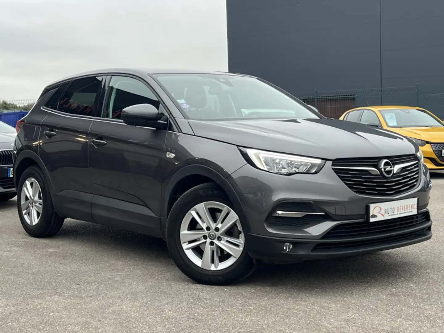 Opel Grandland X 1.2 TURBO 130 CH BVA8 1ERE MAIN / CARPLAY / GPS Gris - 2