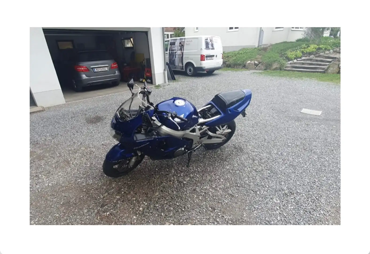 Honda CBR 900 Fireblade Modrá - 1