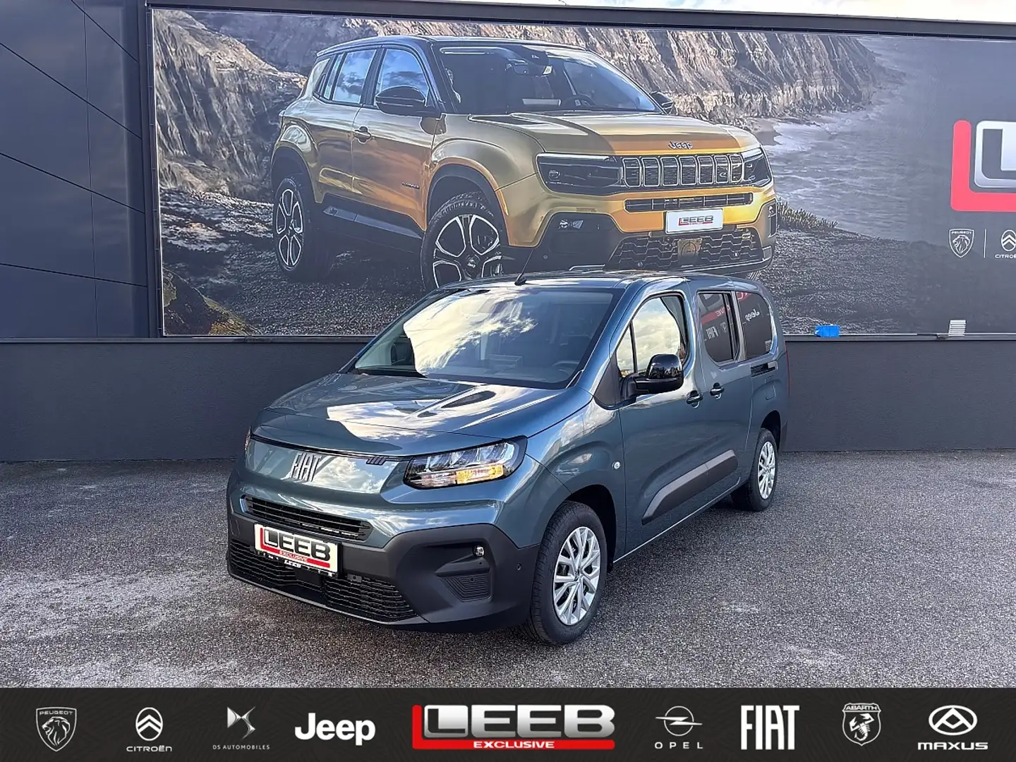 Fiat Doblo XL BlueHDi 130 S&S Aut. inkl. Komfort Paket & T... Blau - 1