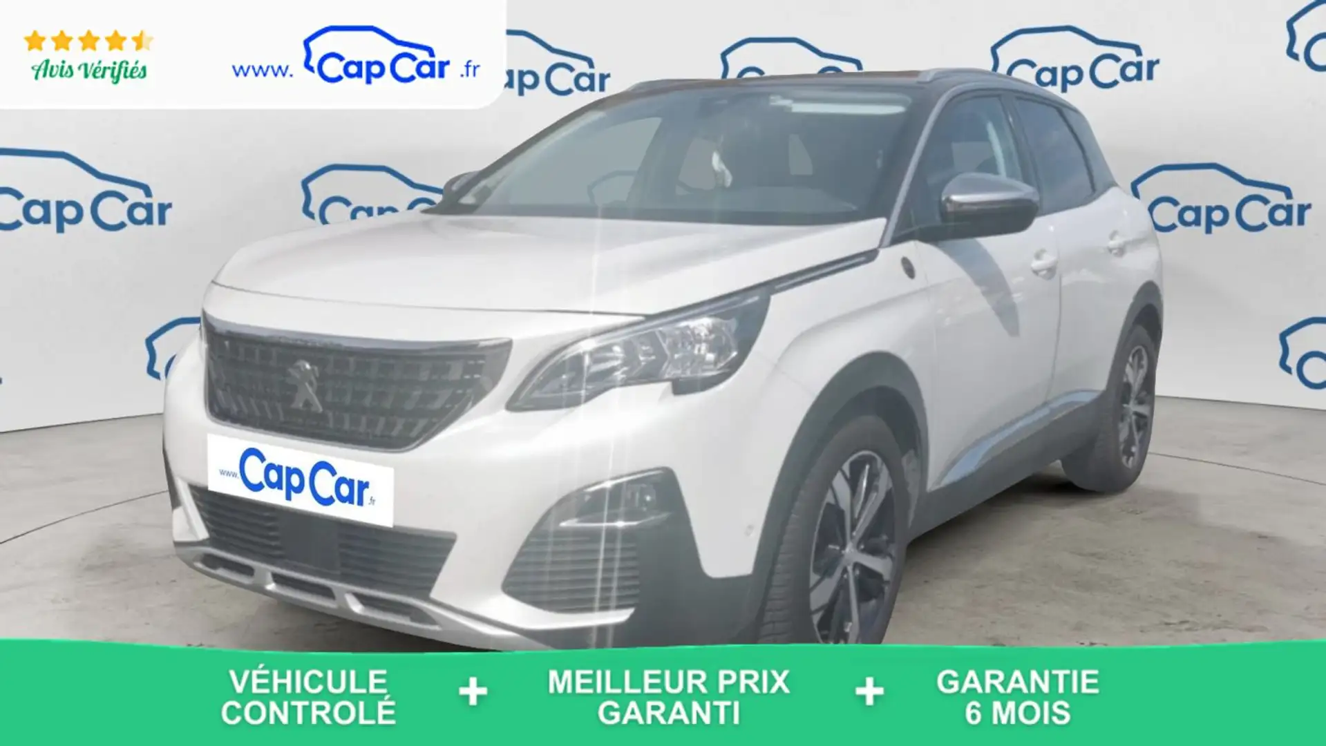 Peugeot 3008 II 1.5 BlueHDi 130 EAT8 Crossway Blanc - 1