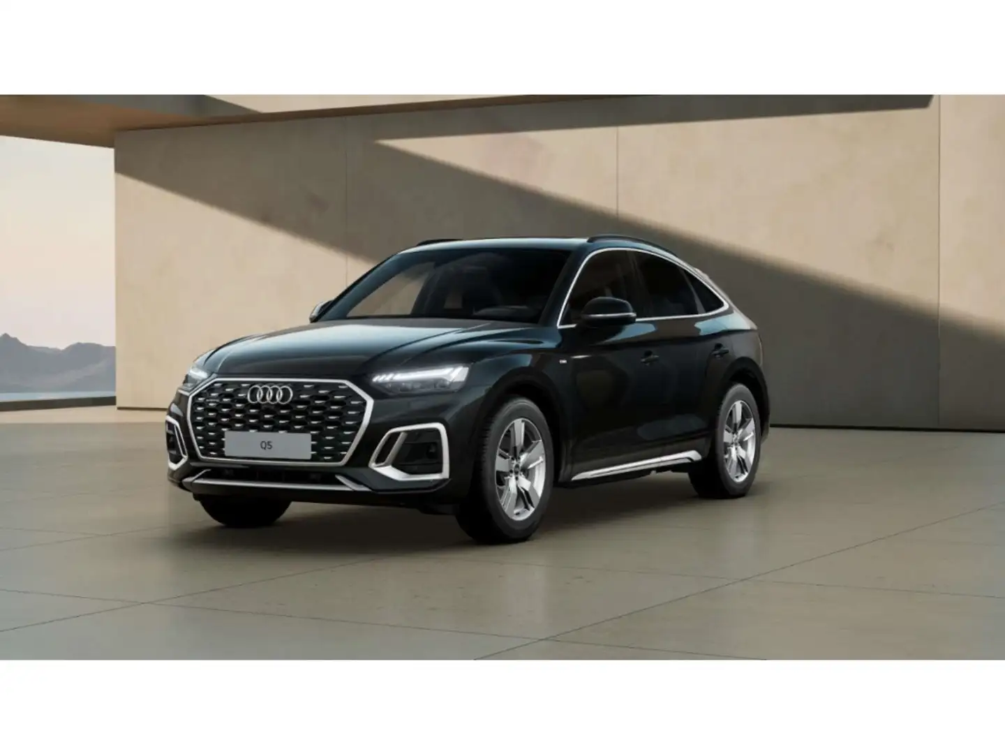 Audi Q5 Sportback 40 TDI qu. S line AHK/P-Dach/19'' Schwarz - 2