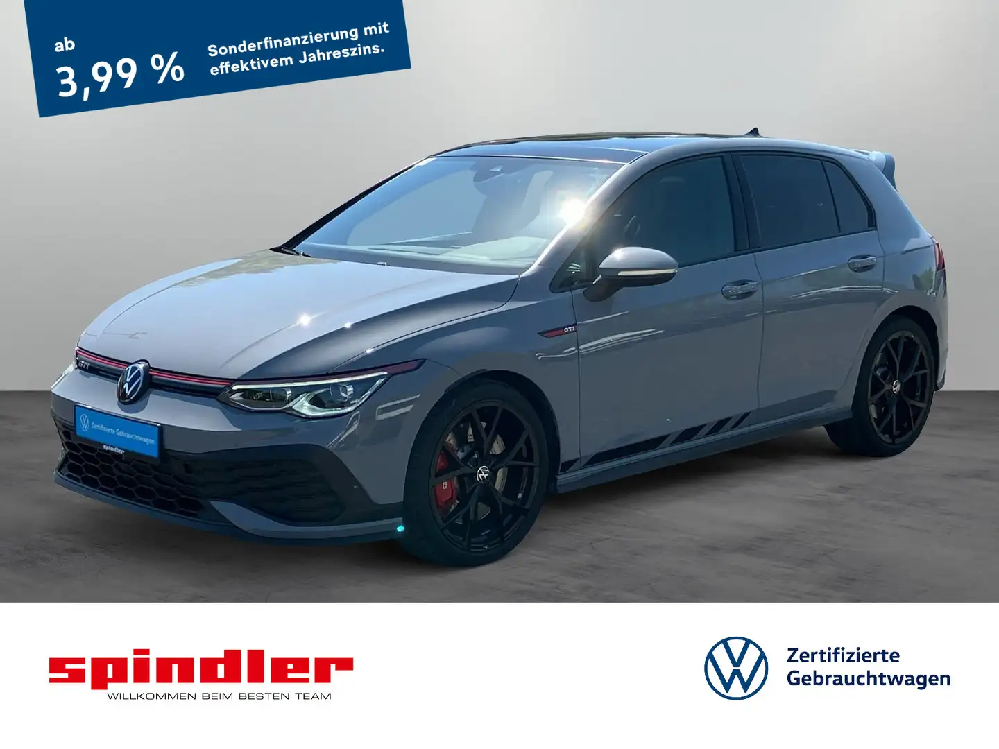 Volkswagen Golf GTI Clubsport 2.0 TSI DSG /Pano,Matrix,Navi Grijs - 1