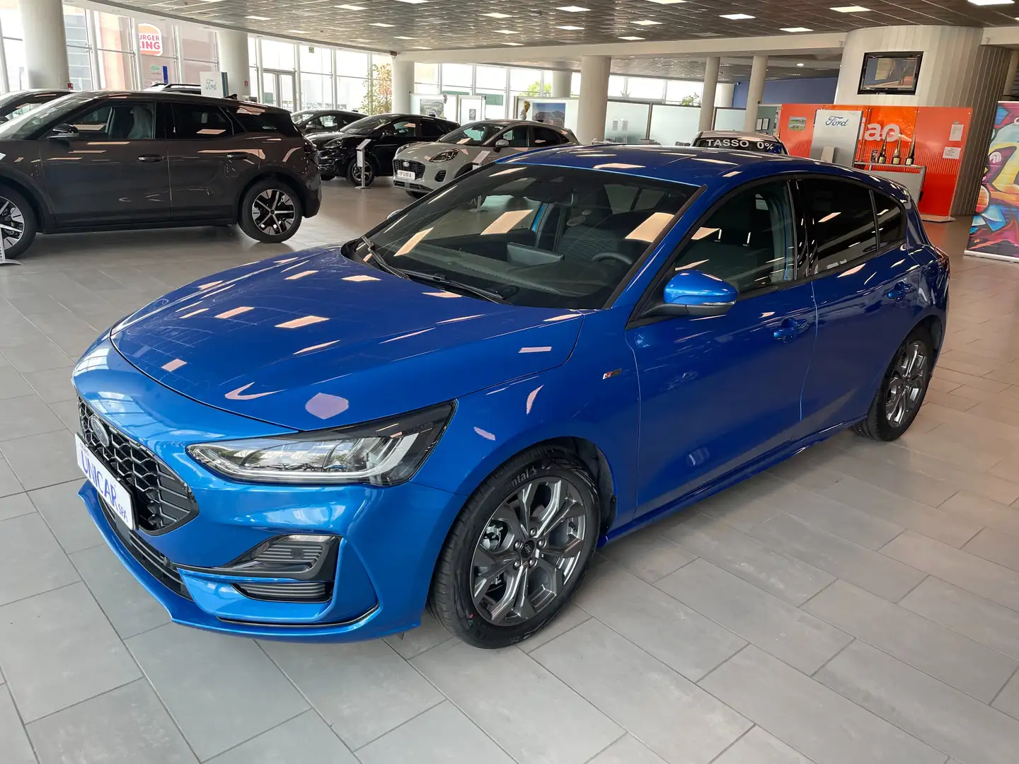 Ford Focus 1.0  ECOBOOST-HYBRID 125CV ST-LINE 5 PORTE Blu/Azzurro - 1