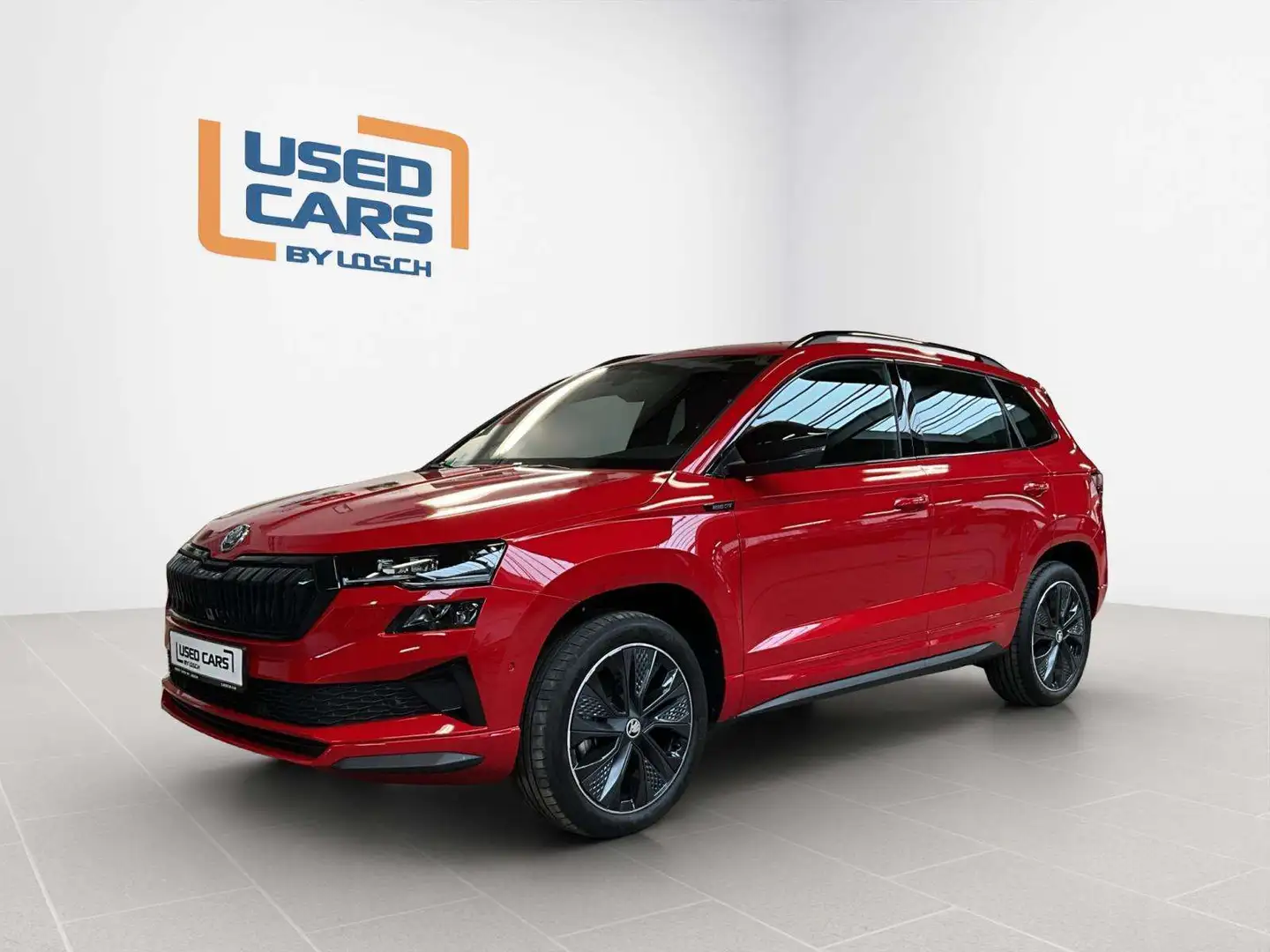 Skoda Karoq Sportline+DSG+P.Perf+AHK+Pano Rouge - 1