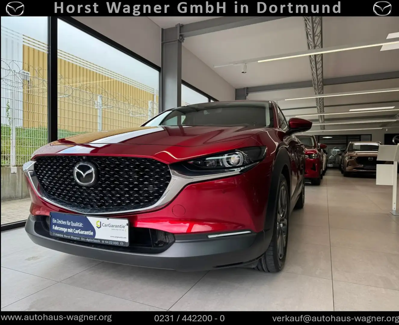 Mazda CX-30 Selection X 186 PS *Leder*Desing*Premium-Paket* Червоний - 1
