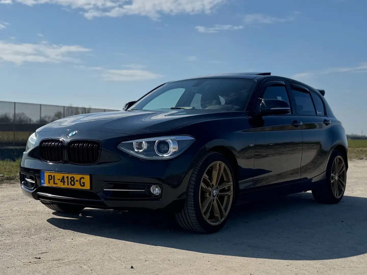 BMW 118 High Executive Negro - 1