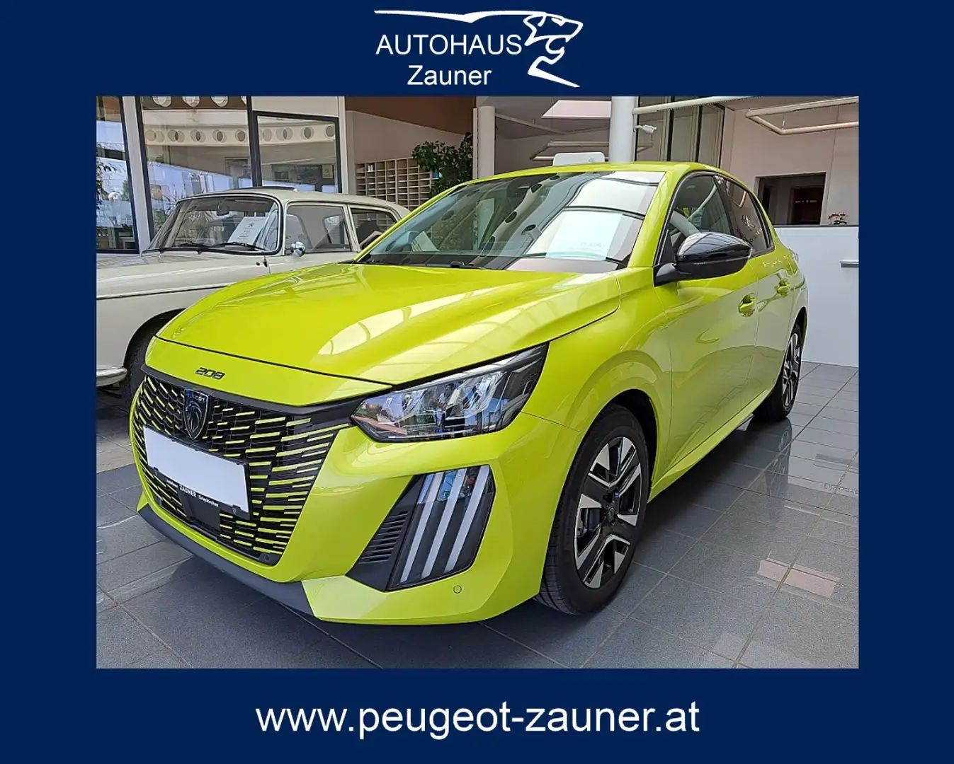 Peugeot 208 PureTech 100 S&S Allure Gelb - 1