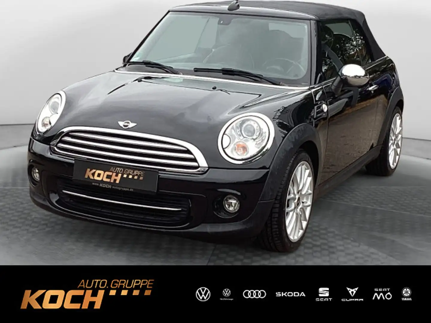MINI Cooper Cabrio 1.6 Chili Leder Xenon Sitzh. Alu. Negru - 1