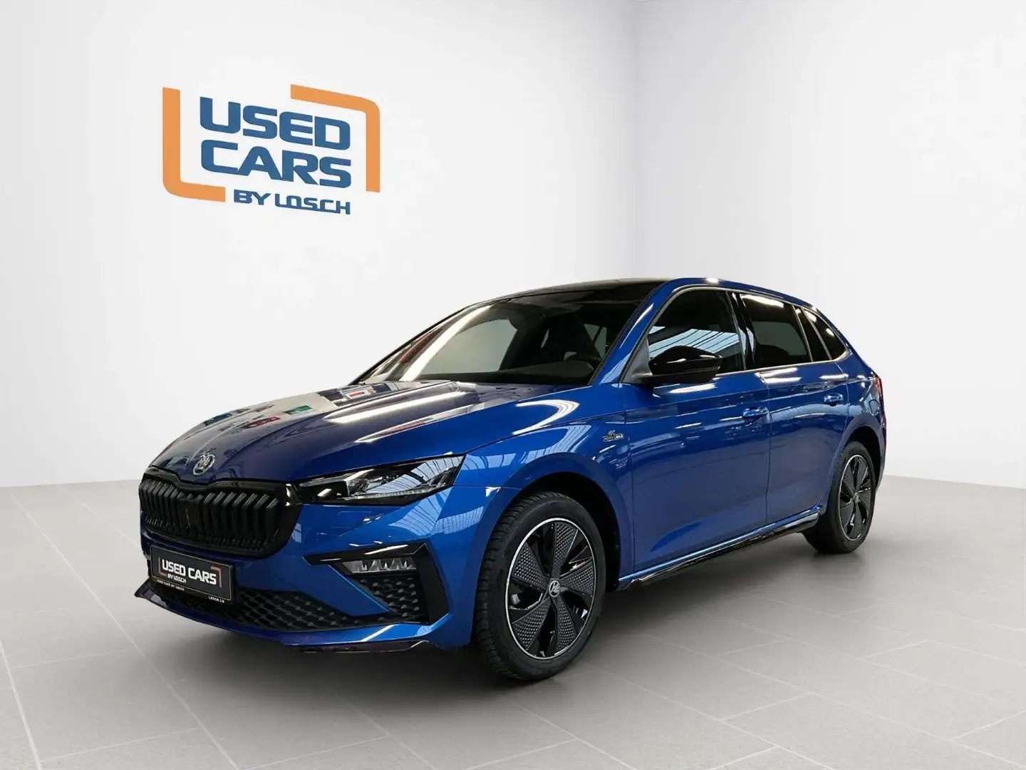 Skoda Scala Monte-Carlo+BVM+LED+Navi Bleu - 1