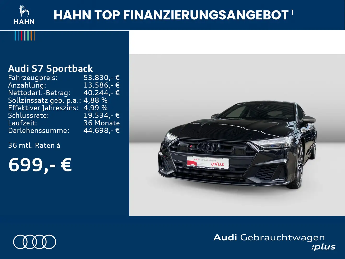 Audi S7 3.0TDI quattro S tronic HUD B&O Sta Czarny - 2
