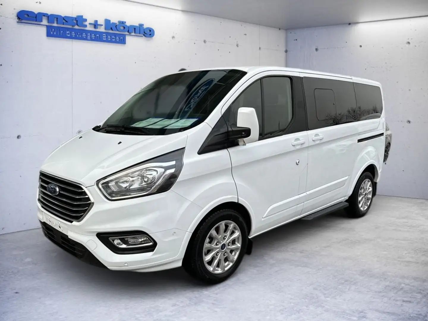 Ford Tourneo Custom 320 L1H1 VA Titanium Blanc - 1