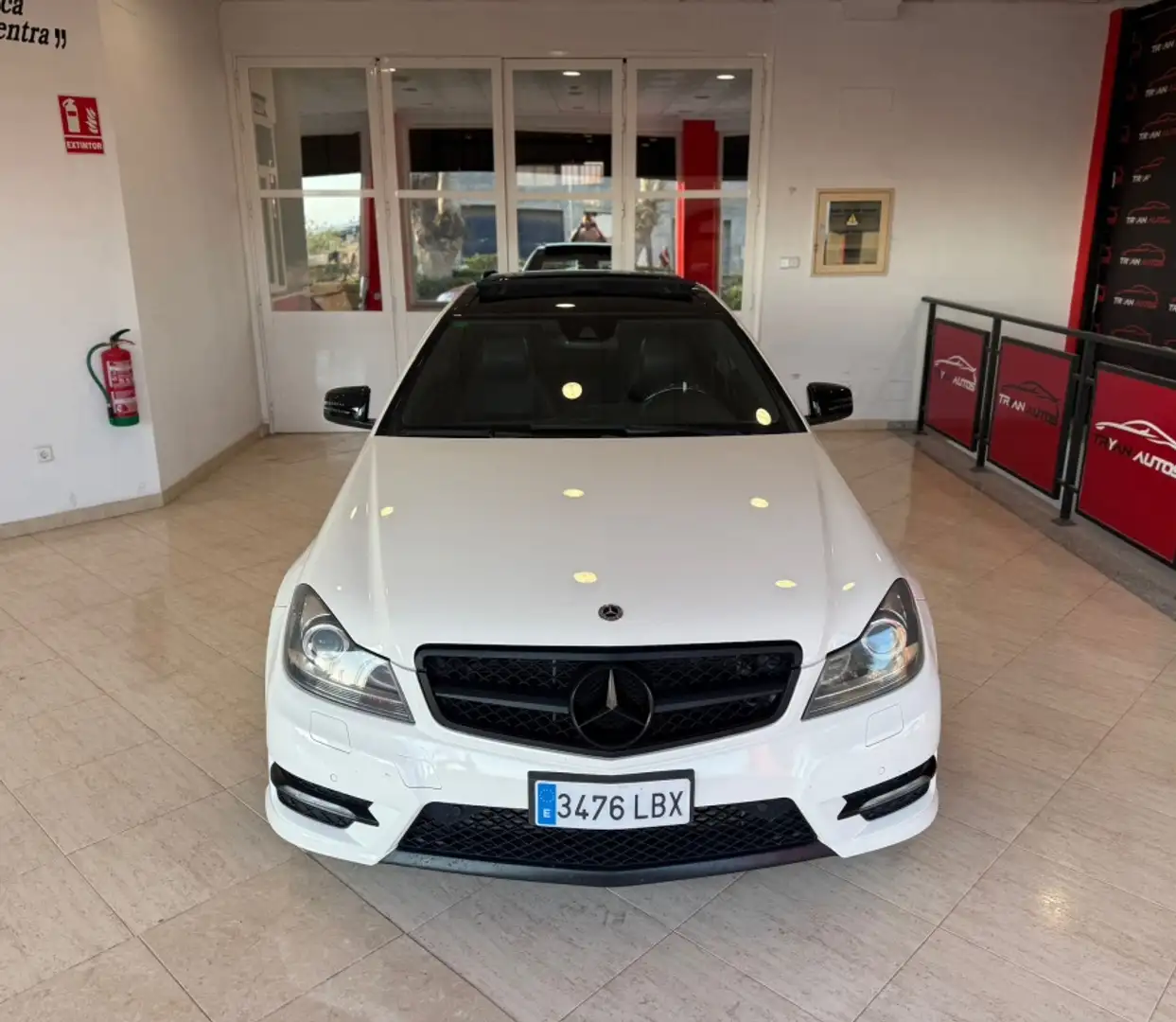 Mercedes-Benz C 220 Coupé 220CDI BE AMG Edition Blanco - 2