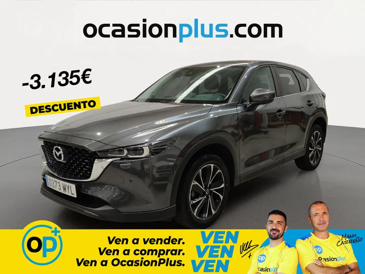 Mazda CX-5 2.0 e-Skyactiv-G MHEV Center-Line Plus 2WD 121kW Gris - 1