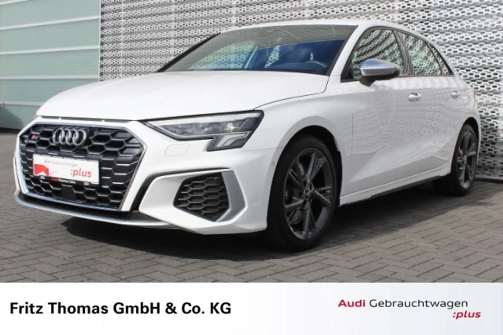 Audi S3 Sportback 2.0 TFSI S tronic LED Navi virtual ASI G Weiß - 1