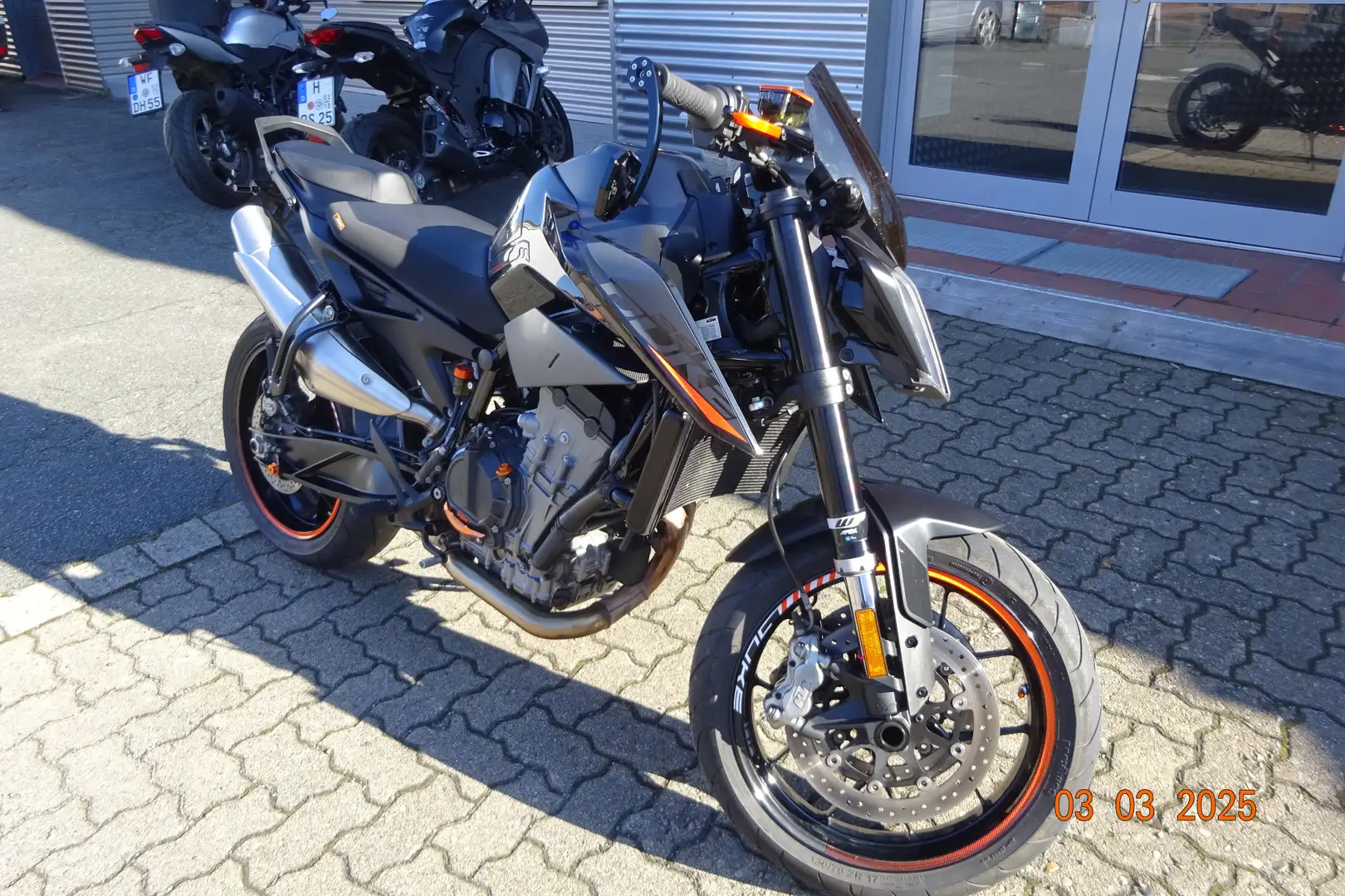 KTM 890 Duke PowerParts, Highsider, kurzer Kennzeichenhalter Чорний - 1
