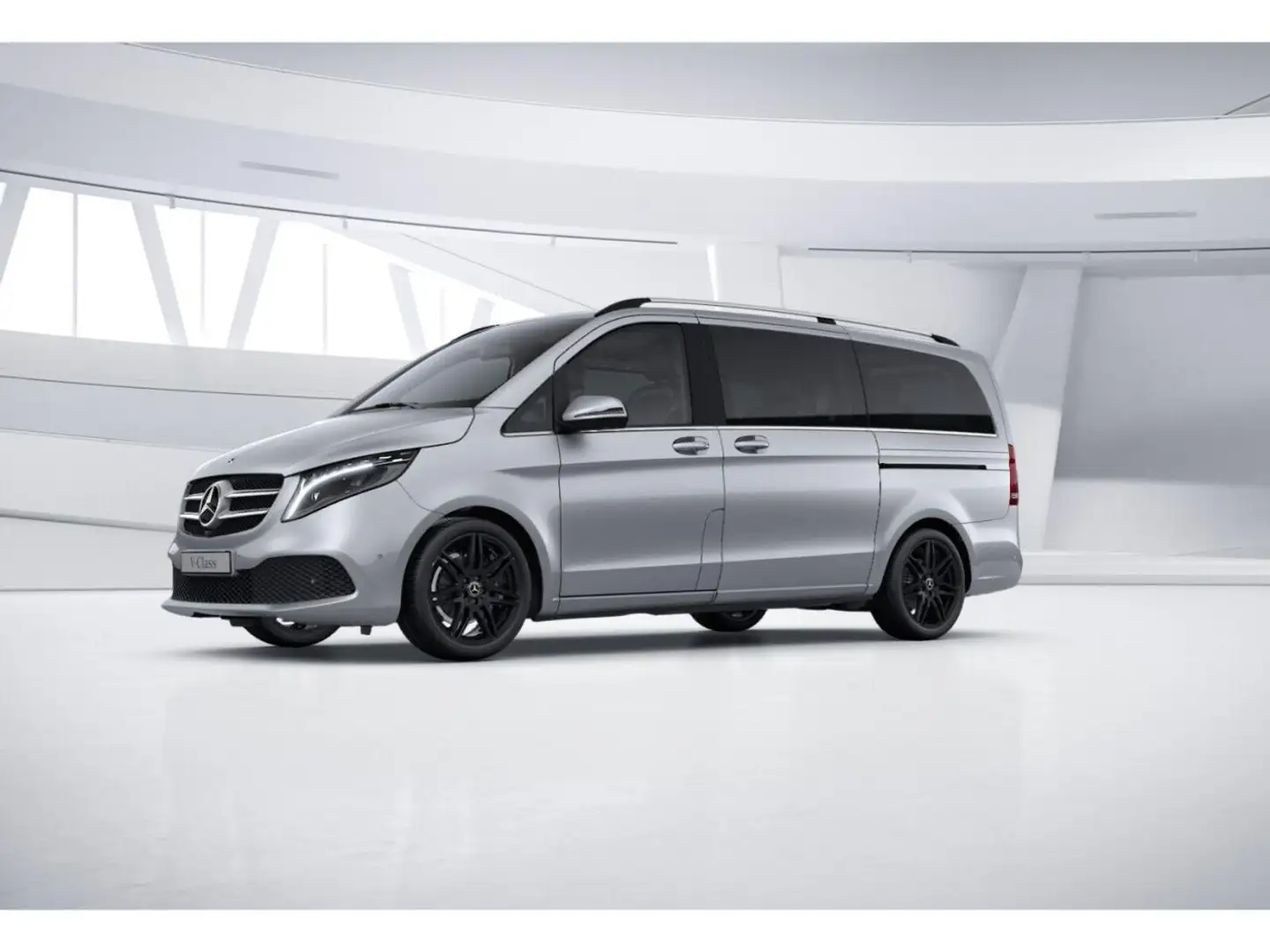 Mercedes-Benz V 250 d 4MATIC AVANTGARDE EDITION Lang +Burm+AHK Silber - 2