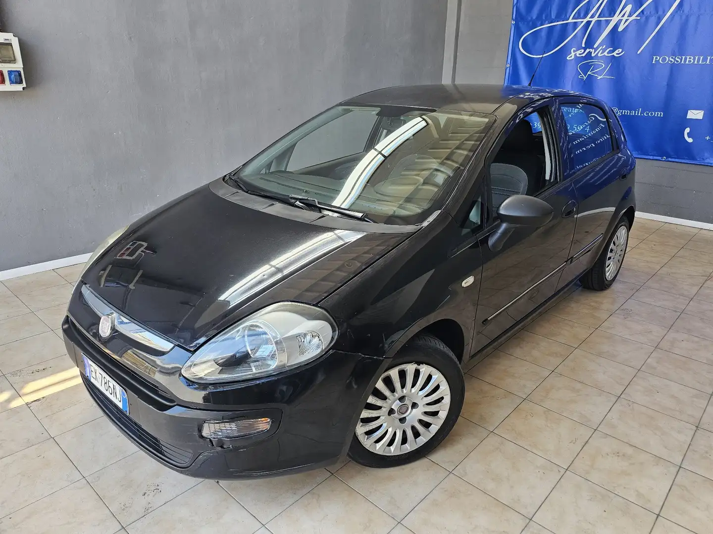 Fiat Punto Evo Punto III Evo 5p 1.3 mjt Active Nero - 1
