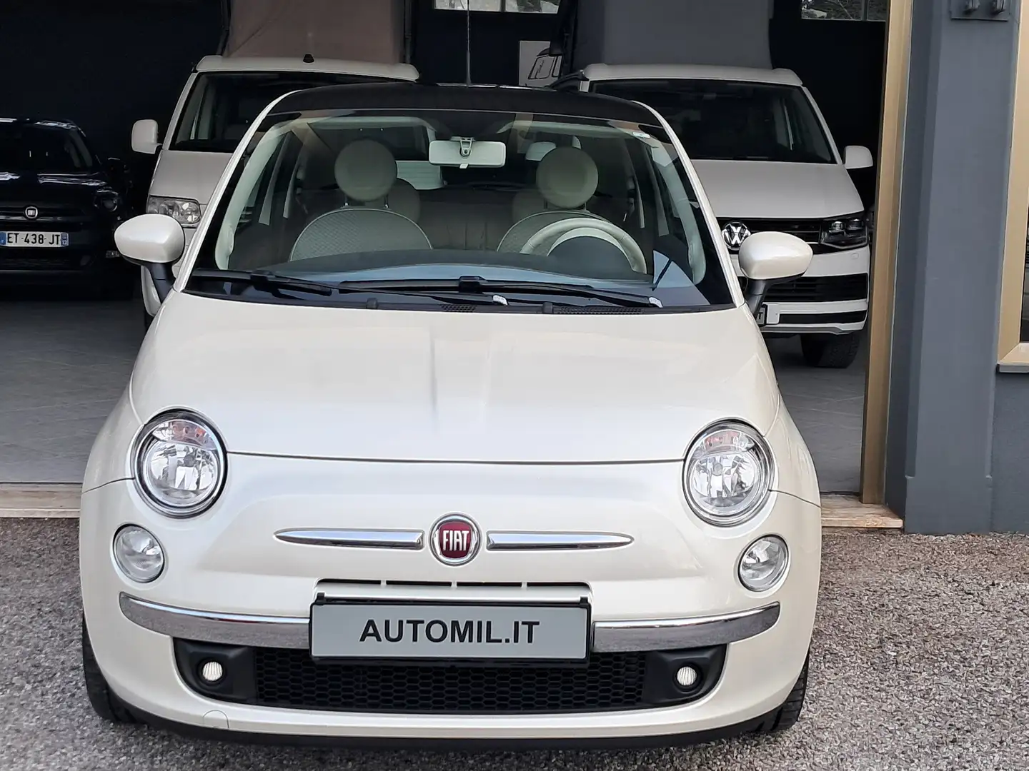 Fiat 500 500 1.2 Lounge 69cv Bianco - 1