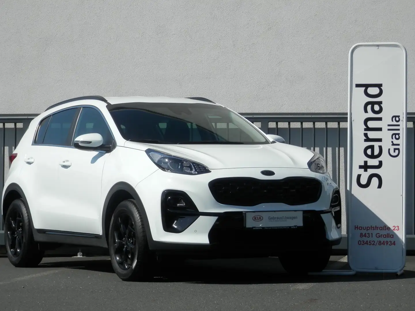 Kia Sportage Sportage 1,6 CRDI SCR Black Edition Blanc - 2