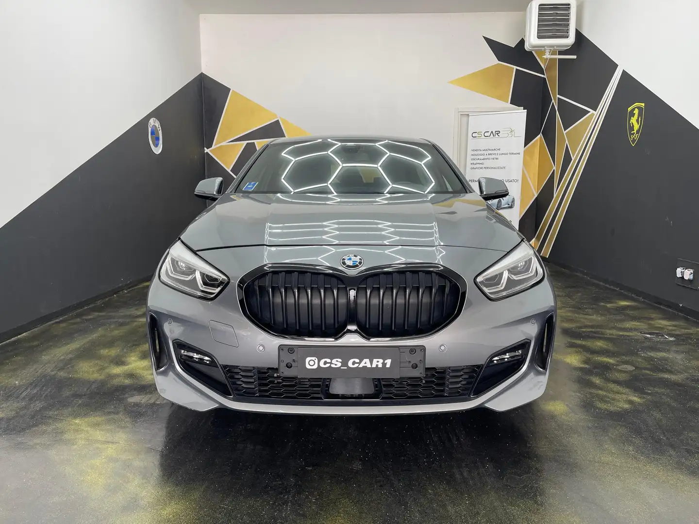 BMW 120 120d xdrive Msport auto Grigio - 2