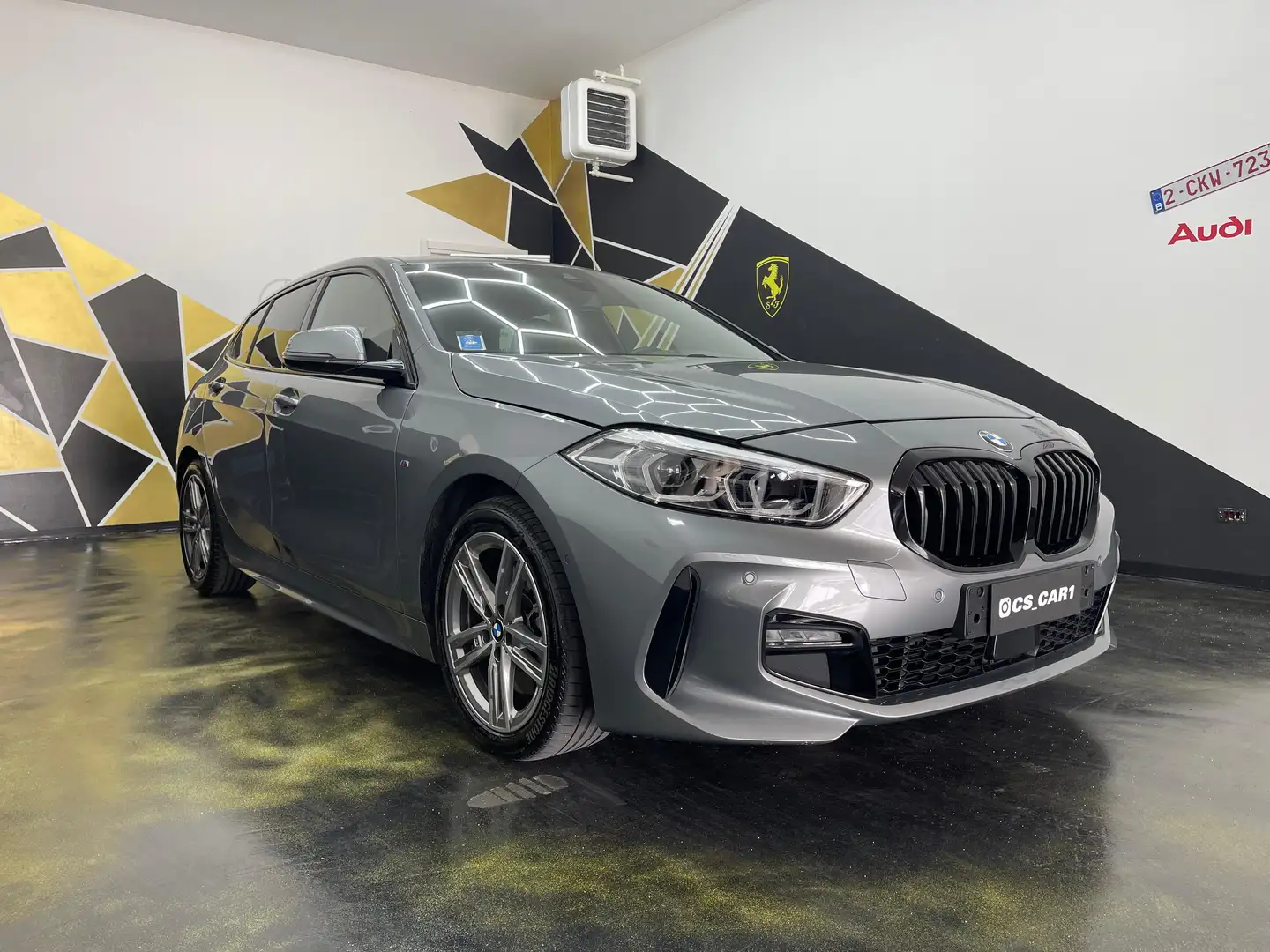 BMW 120 120d xdrive Msport auto Grigio - 1