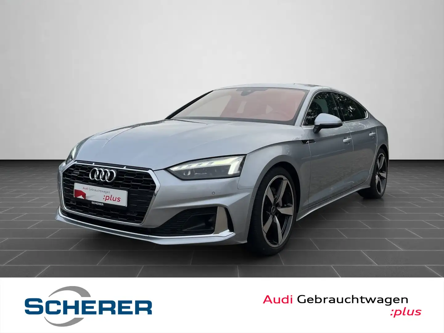 Audi A5 advanced 40 TDI S tronic AHK MATRIX Silber - 1
