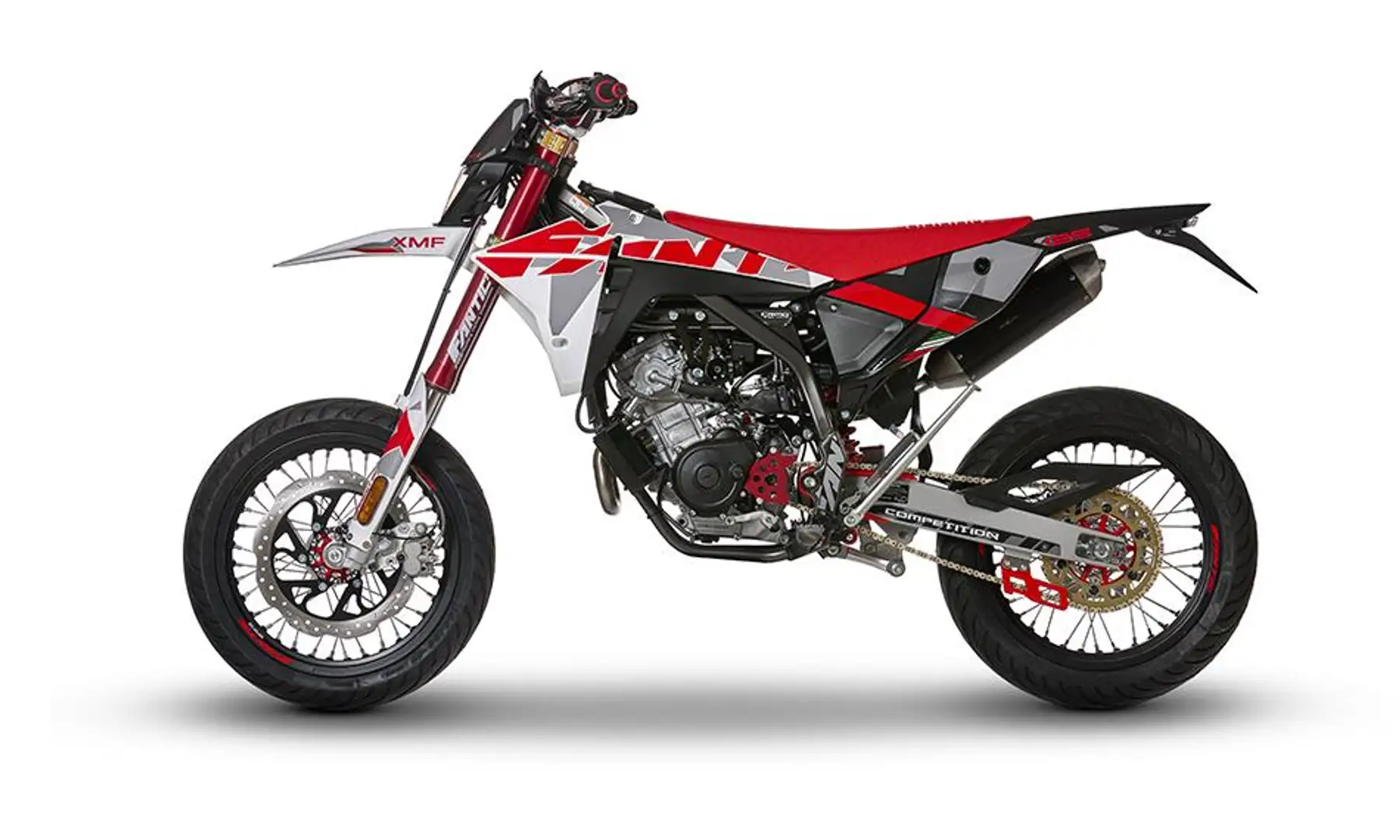 Fantic 125M XMF 125 Competition - 2025 - Schwarz/Rot - 2