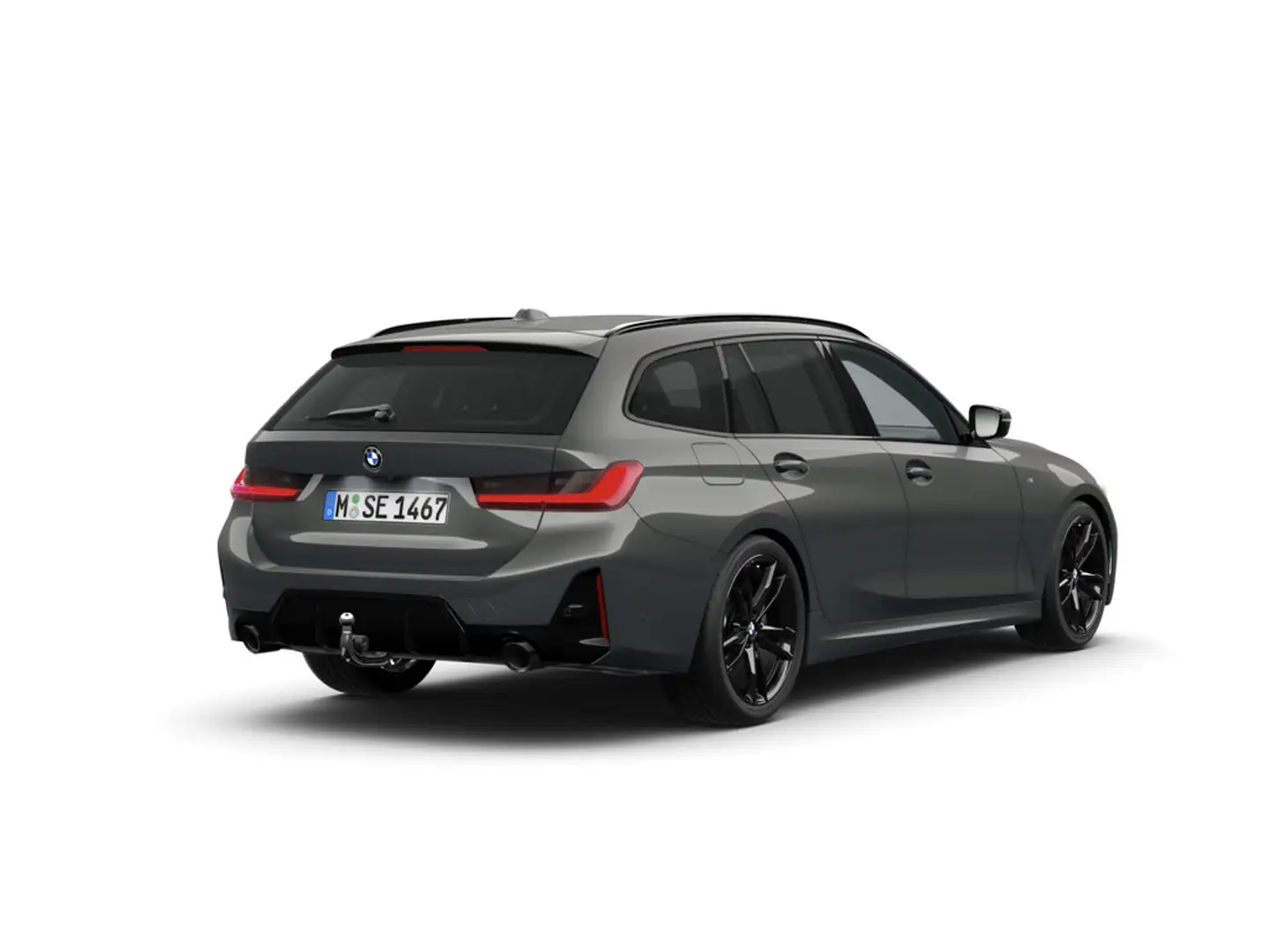 BMW 320 d Touring xDrive M-Sport PANO AHK STANDHZ Grau - 2