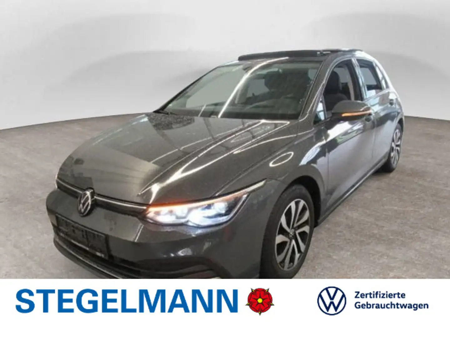 Volkswagen Golf VIII 2.0 TDI DSG Active *AHK*Pano*LED*Navi* Grau - 1