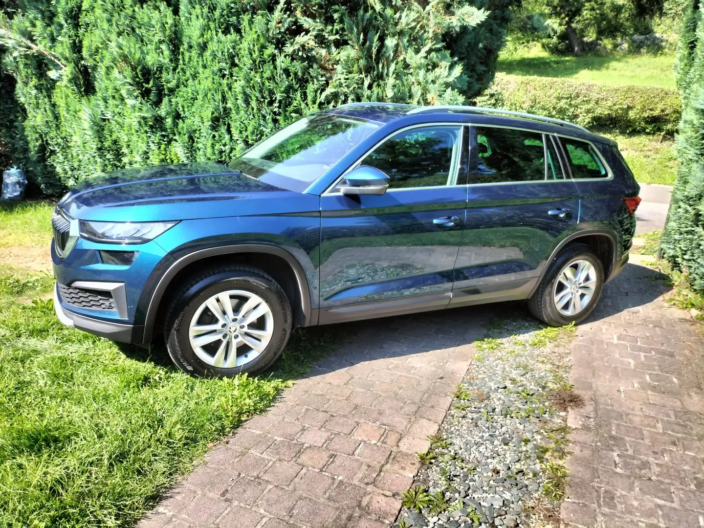Skoda Kodiaq Kodiaq 2.0 CR TDi Clever DSG Bleu - 1