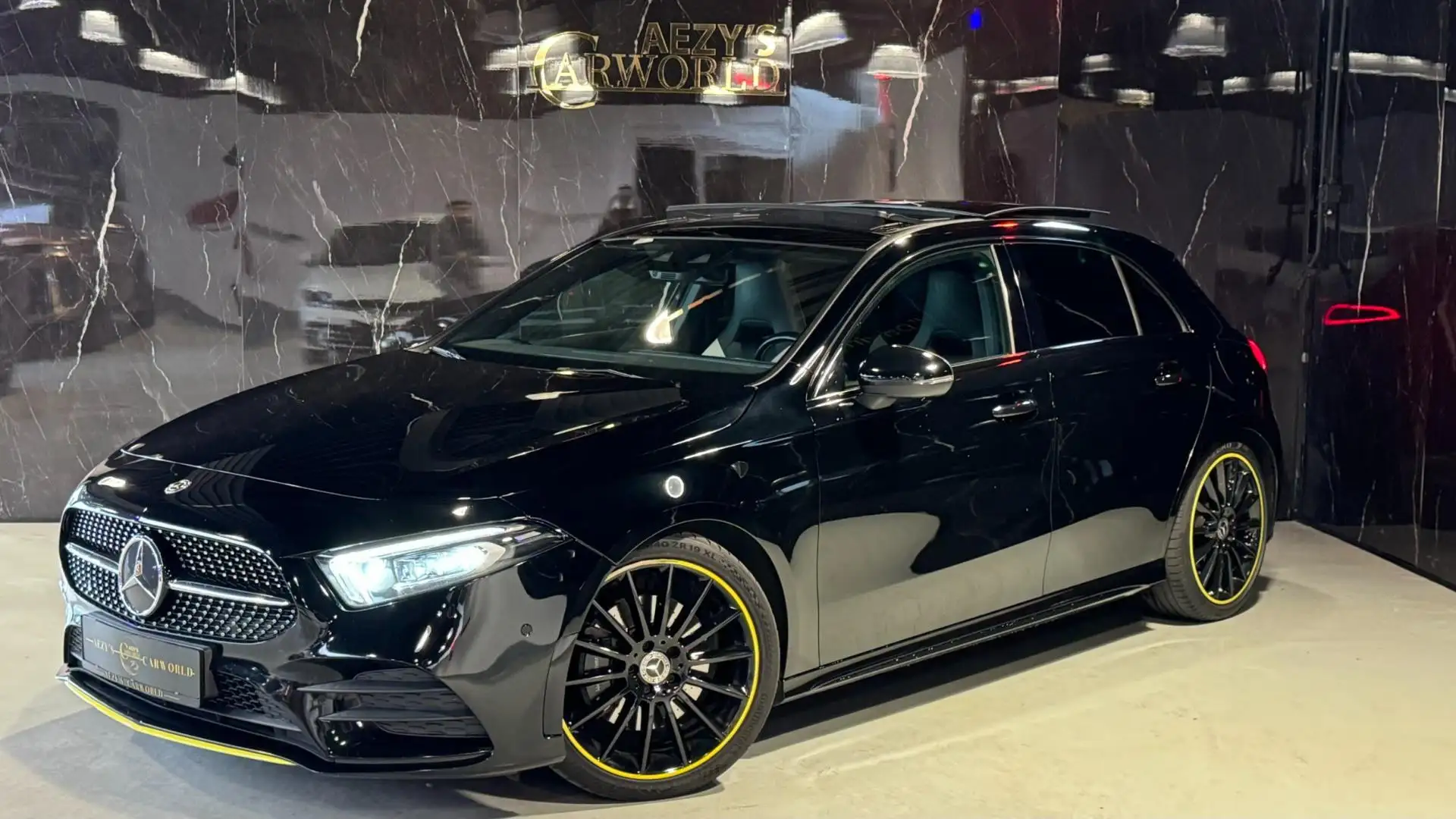 Mercedes-Benz A 220 4MATIC EDITION AMG |Pano|Sfeer|Keyl|LED|ACC Schwarz - 2