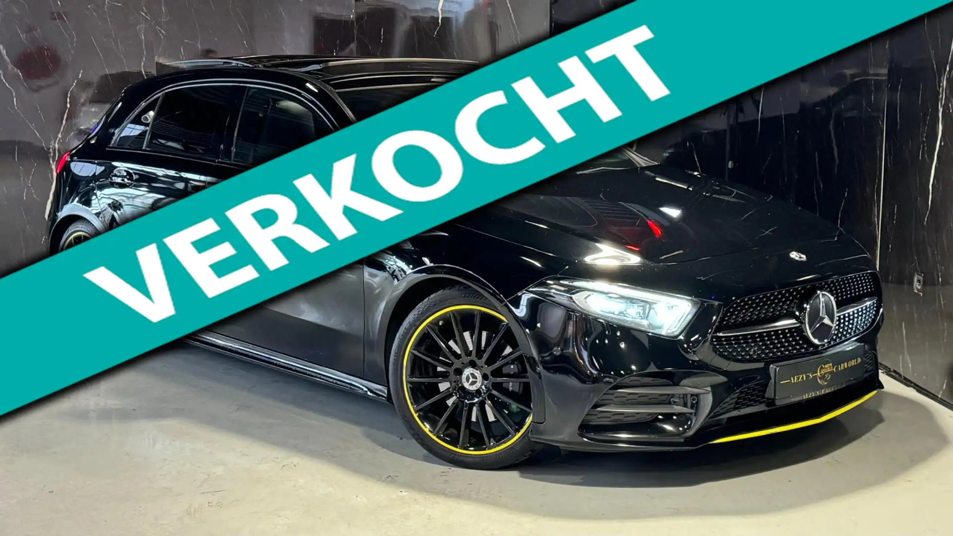 Mercedes-Benz A 220 4MATIC EDITION AMG |Pano|Sfeer|Keyl|LED|ACC Noir - 1