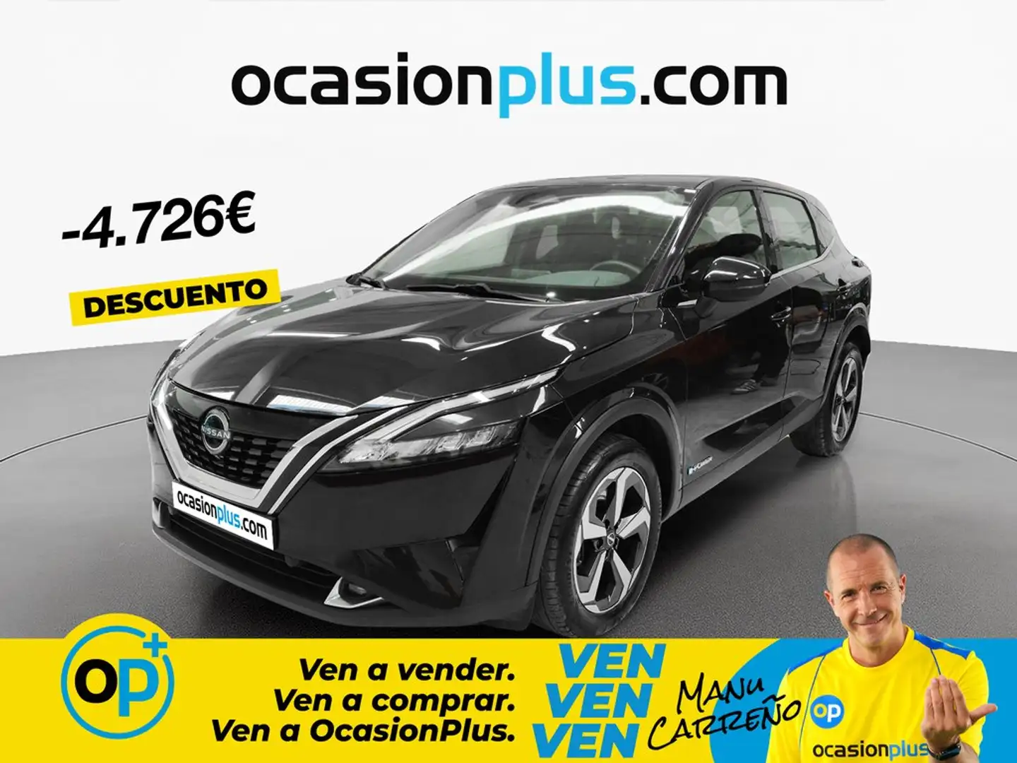 Nissan Qashqai E-POWER Acenta 4x2 140kW Negro - 1
