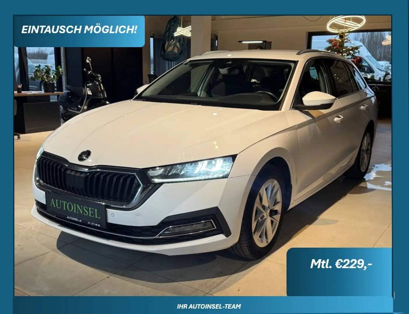 Skoda Octavia Style Weiß - 1