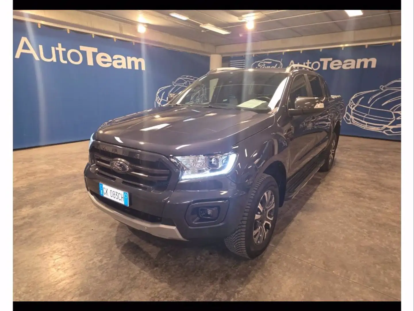 Ford Ranger 2.0 ecoblue double cab wildtrak 213cv auto Gris - 1