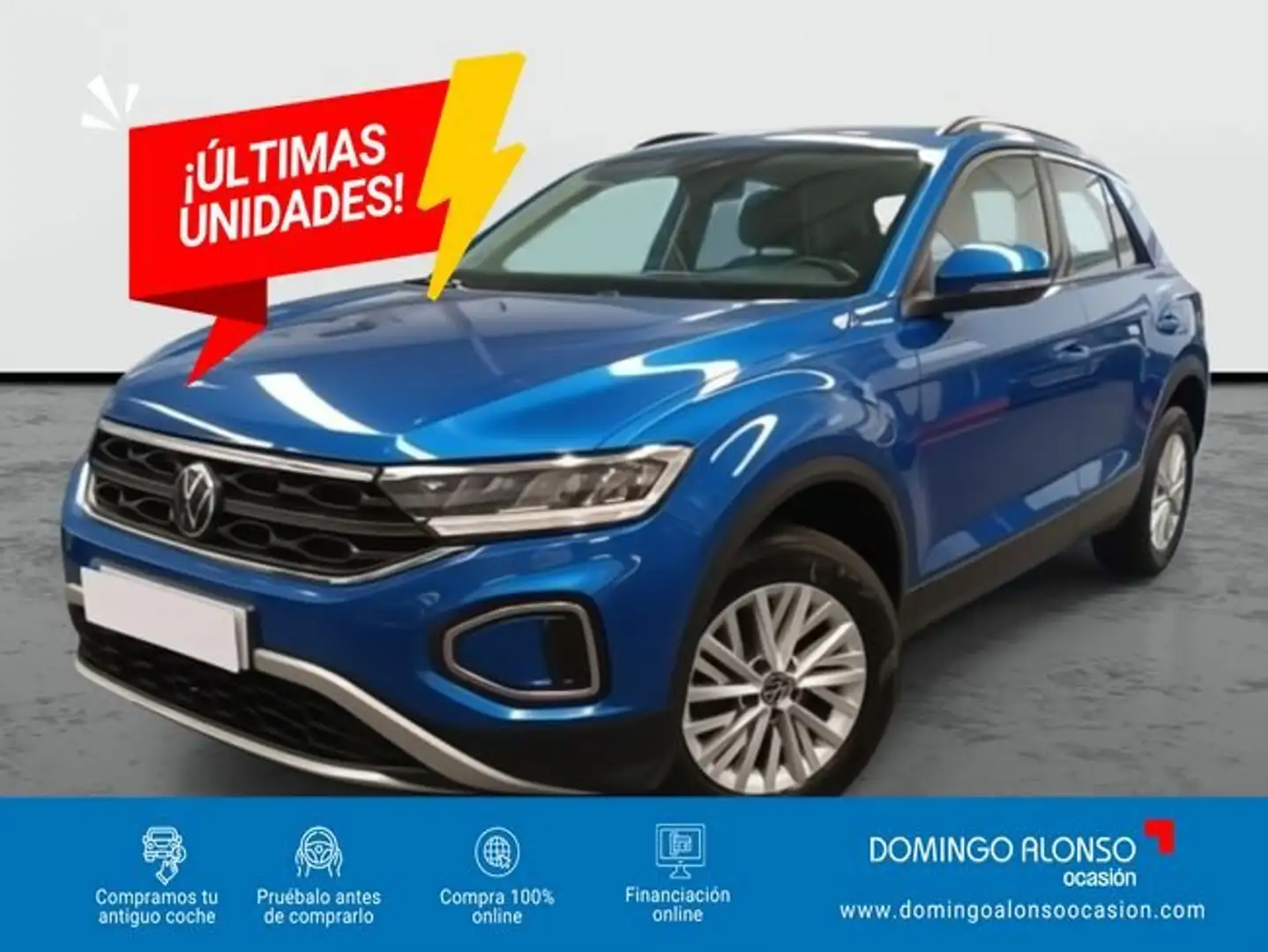 Volkswagen T-Roc Nuevo Connect 1.0 TSI 81 kW (110CV) SG6 (D113CX12 Azul - 1