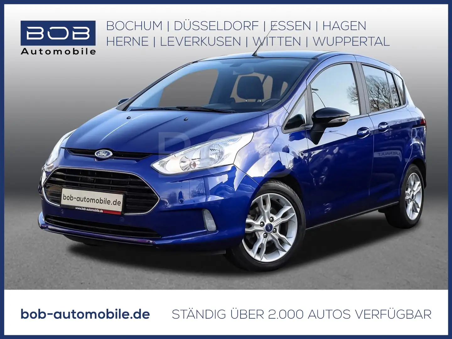 Ford B-Max NAVI PDC KLIMA SHZ HFS AHK Mavi - 1