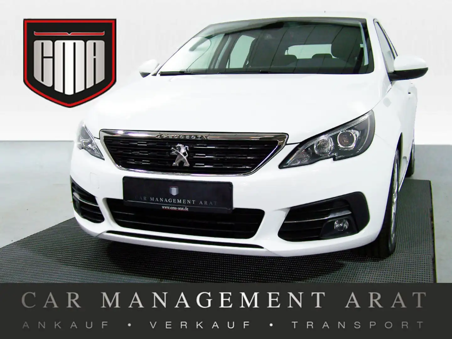 Peugeot 308 1.2 PureTech 130 Active Pack aut CARPL+NAVI Weiß - 1
