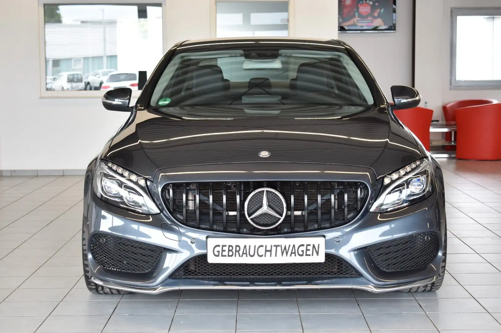 Mercedes-Benz C 200 LIM AUT./AMG-LINE/LED/NAVI/CARPLAY/KAMERA Gris - 2