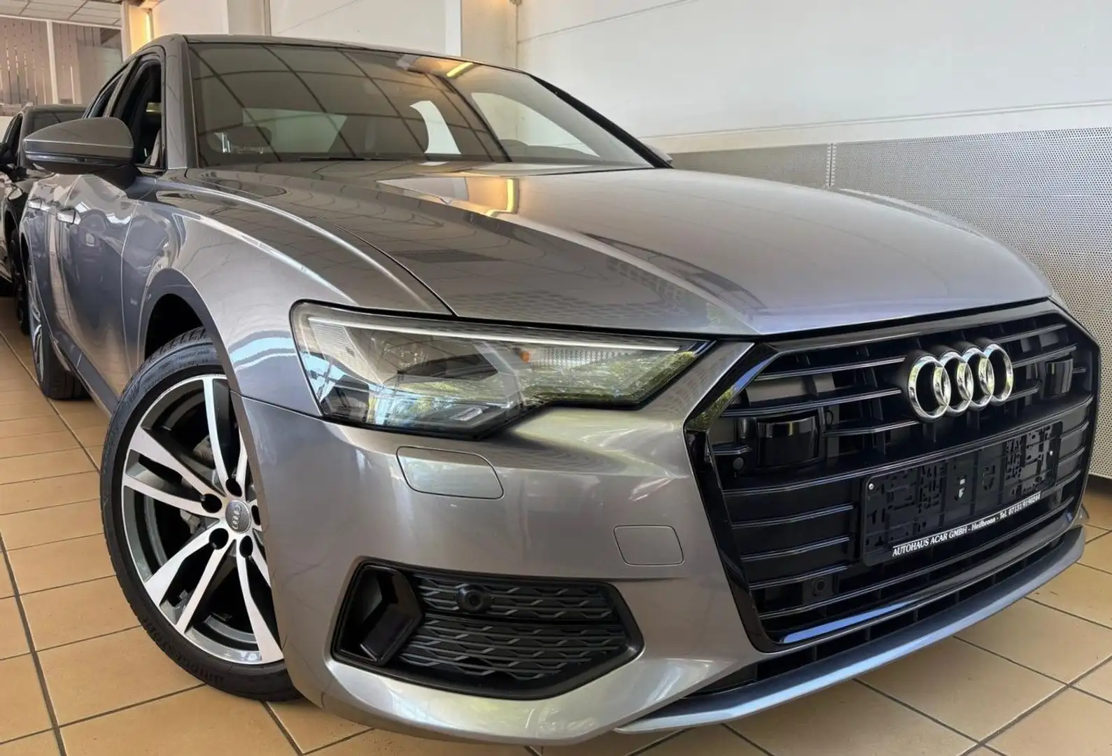 Audi A6 40 TDI Sport LED ACC KeyGo Digital B&O Schiebedach Gris - 1