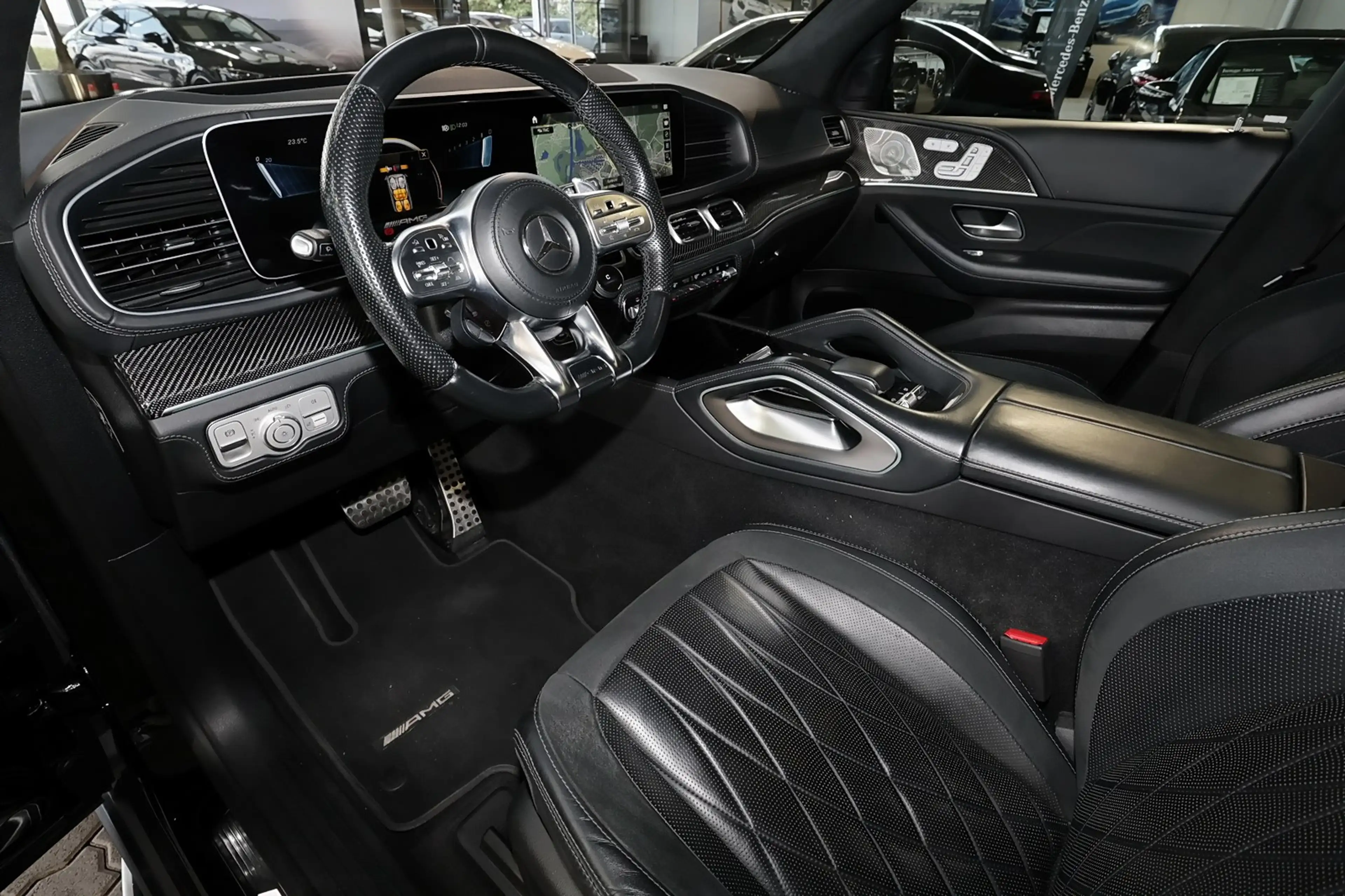 Mercedes-Benz GLS 63 AMG 4M+ Night+360°+Pano+HUD+M-LED+Burmest — photo 12