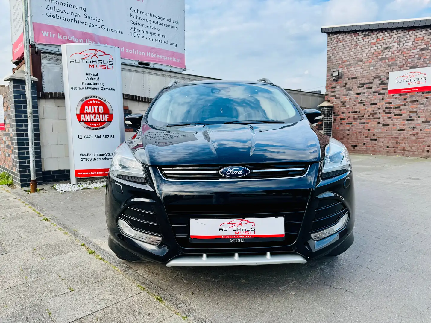Ford Kuga 1.5 EcoBoost 182 PS * 4x4 * Automatik * Leder * Czarny - 2