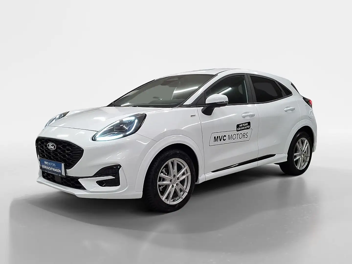Ford Puma 1,0 EcoBoost Hybrid ST-Line Aut. Weiß - 1