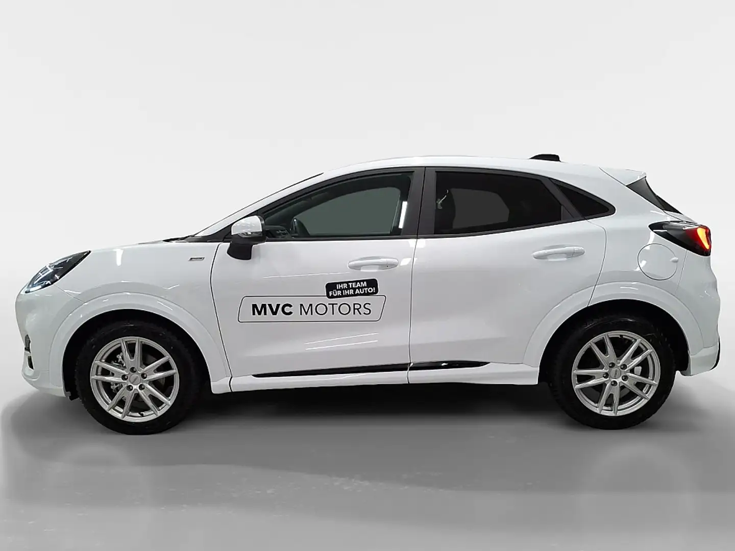 Ford Puma 1,0 EcoBoost Hybrid ST-Line Aut. Weiß - 2