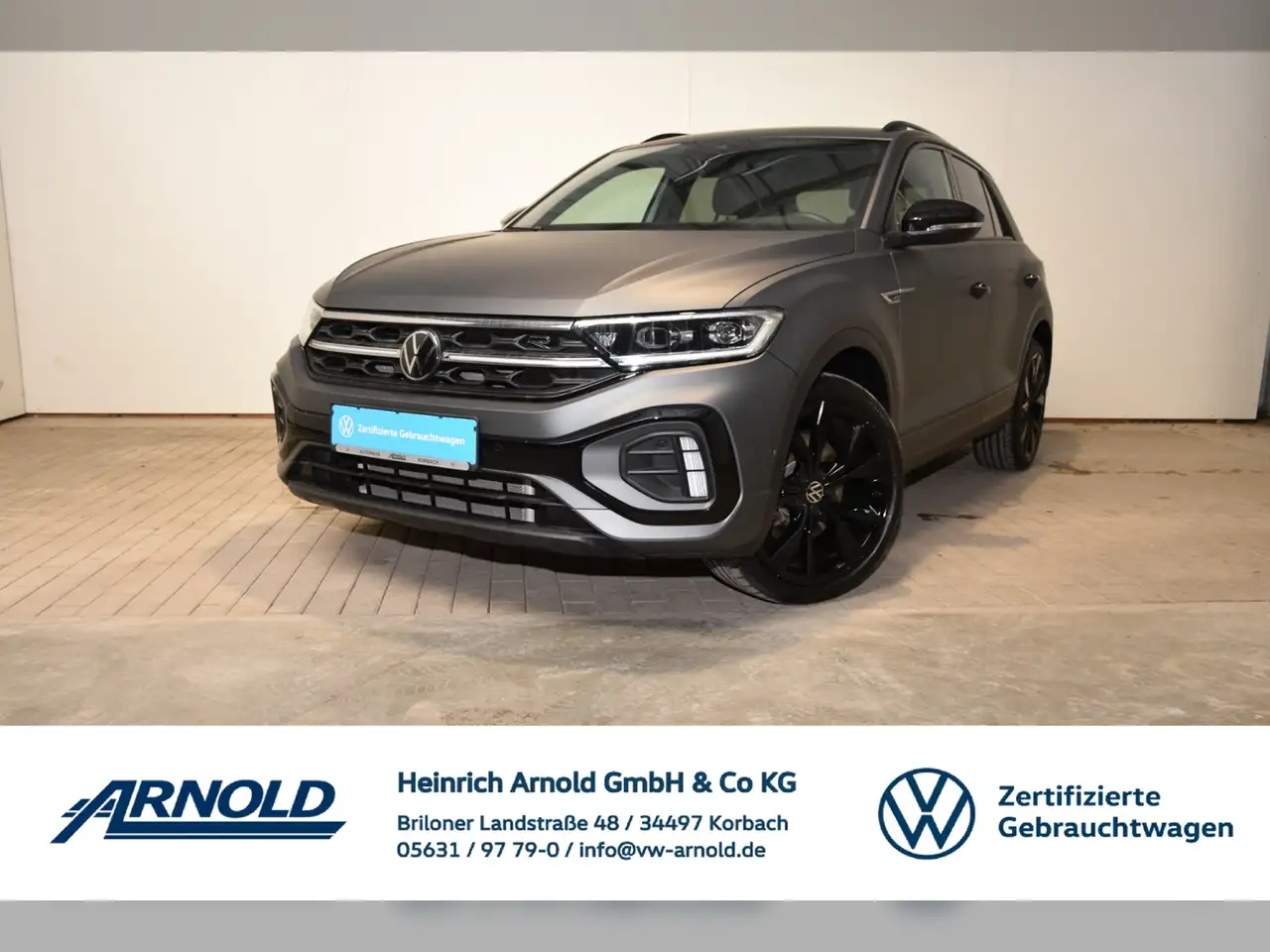 Volkswagen T-Roc TSI R-Line DSG AHK - Navi Pro - RearView