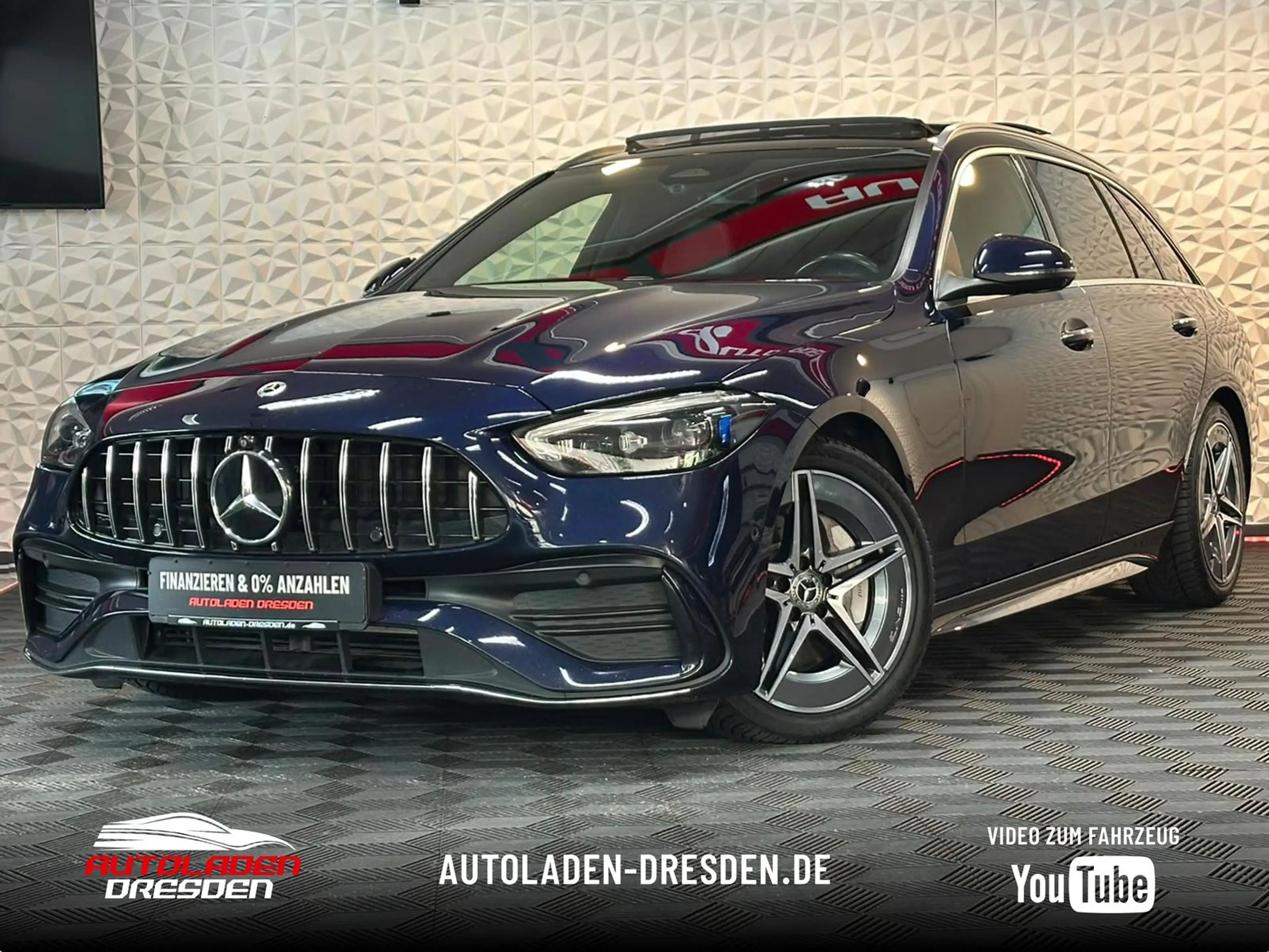 Mercedes-Benz C 300 C300d AMG DISTR#SPUR#HUD#PANO#MEMO#360#SHZ#AHK